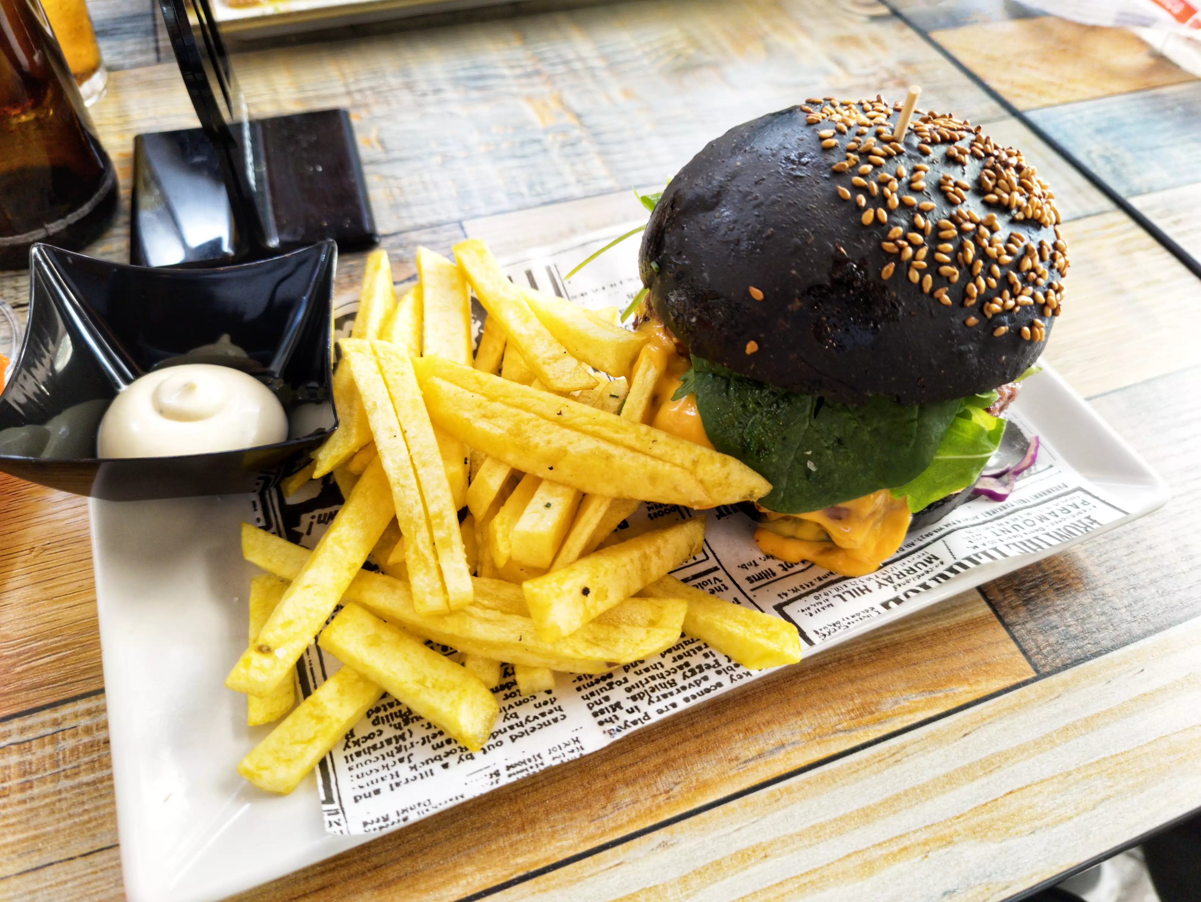 Hamburguesa black